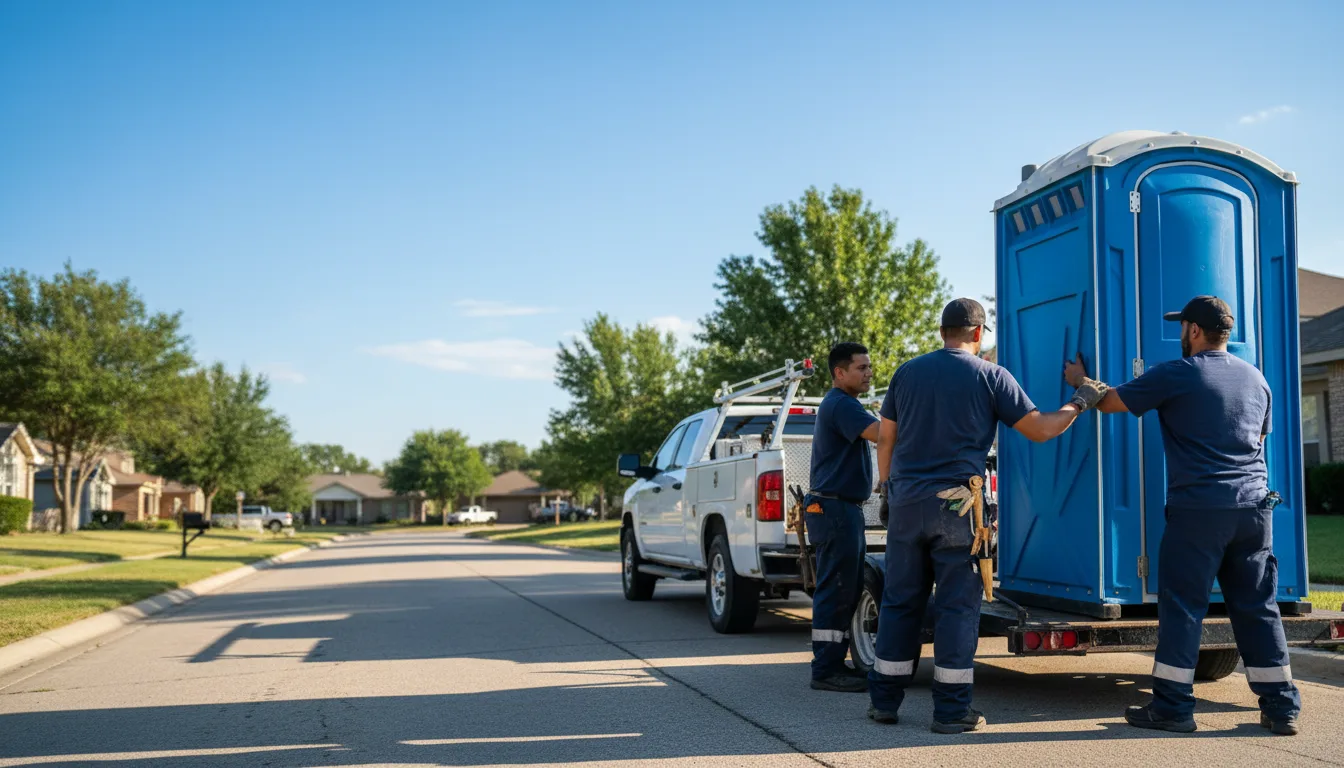 Portable Toilet Rental in Checotah, OK near me